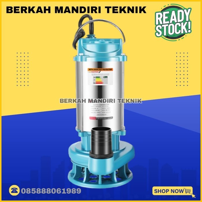 Pompa Celup Air Kotor 2Inch Mesin Pompa Air 1Phase 220V 2"