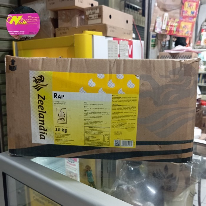 

zeelandia RAP tepung Vla instan 1 kg khusus grab dan gojek