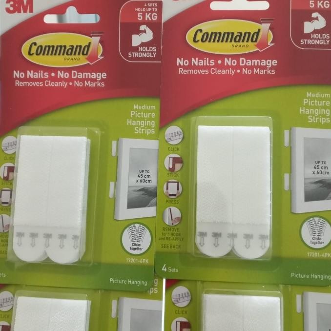 

3M Command Hook Medium Picture Hanging Strips 5.4 KG 17201