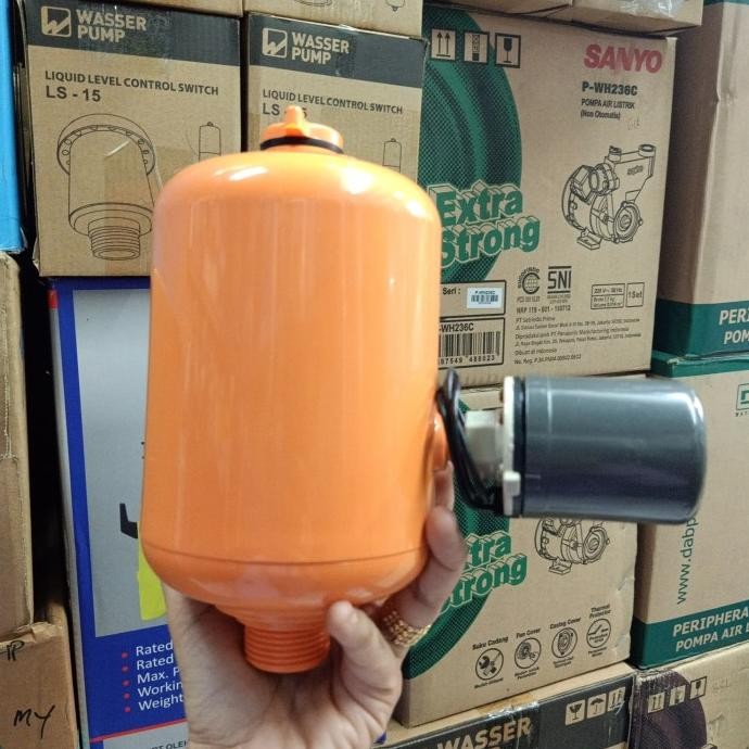Promo TABUNG POMPA AIR SEMI JET FIBER+ OTOMATIS BAGUS COD