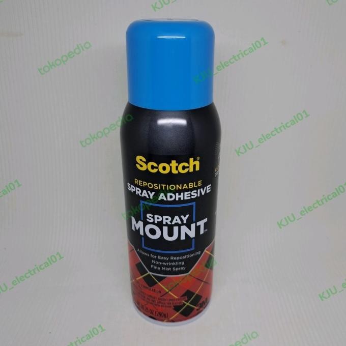 

3M Repositionable spray adhesive spraymount
