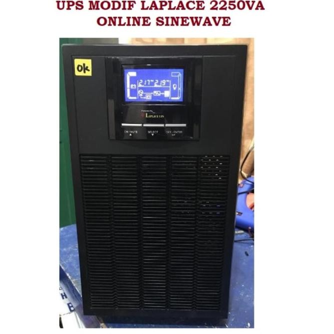 PROMO UPS MODIFIKASI Ups Laplace MP NC Smart 2250Va /1600W ONLINE SINEWAVE