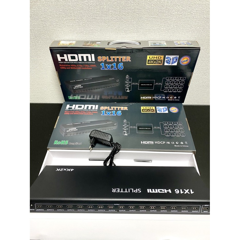 HDMI SPLITTER 16 port / HDMI Splitter 16port 1080p full HD 1-16