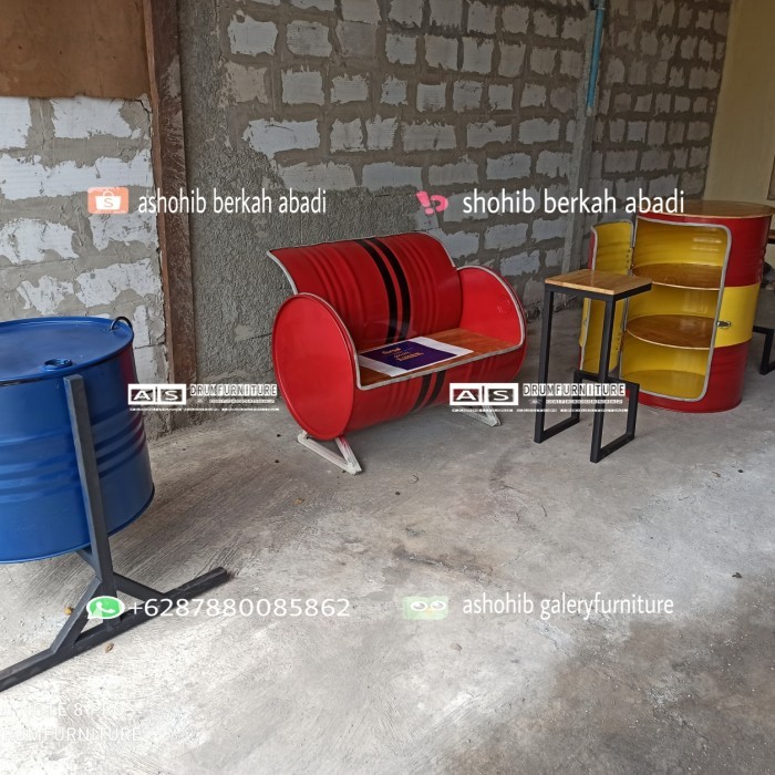 LEMARI DRUM BESI / LEMARI INDUSTRIAL