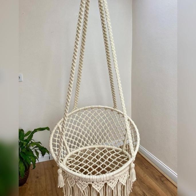macrame ayunan gantung/ ayunan gantung makrame