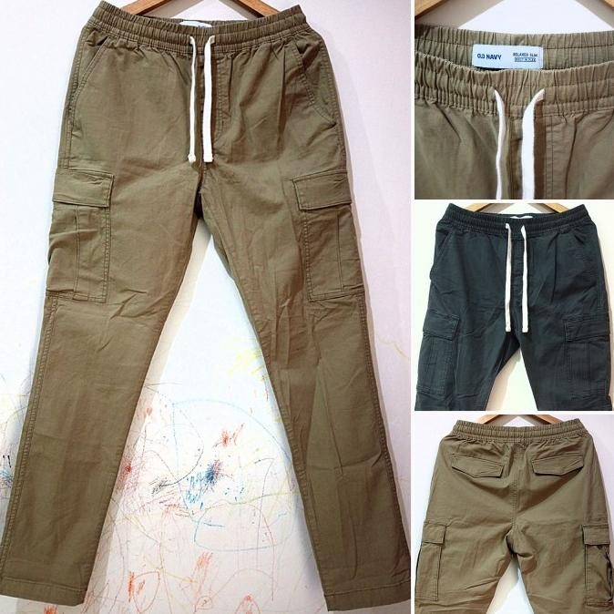 Celana Cargo Panjang Export Cargo Pria Celana Cargo Slim Fit Sisa Export Original Baru Malikaputrima