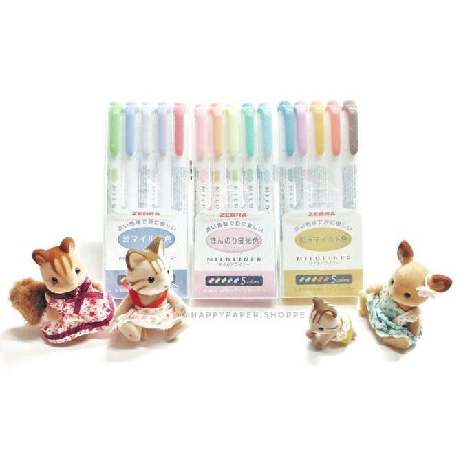 

Mildliner Set isi 5