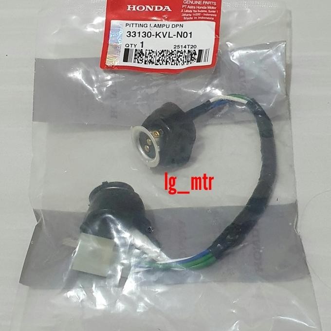 Promo FITING PITING LAMPU DEPAN SUPRA X 125 BATMAN 33130-KVL-N01 COD