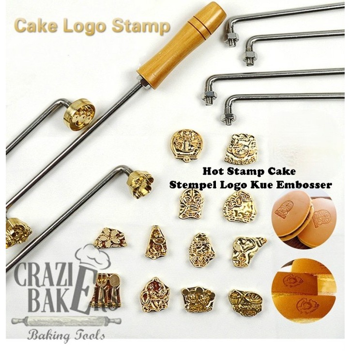 

Hot Stamp Cake Stempel Logo Kue Embosser 3