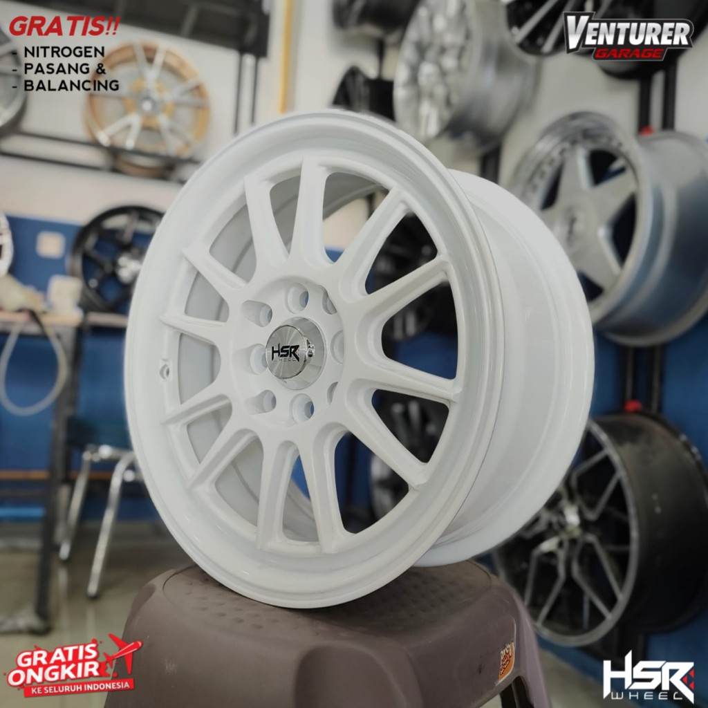 paketan velg + ban untuk avanza xenia mobilio dll velg racing hsr ende R15 Promo