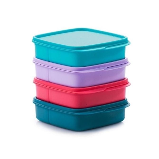 Promo Tupperware Lolly Tup Kotak Makan Bekal 4Pcs Promo