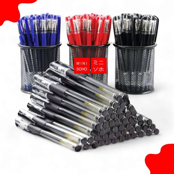 

Pena Gel 0.55Mm Standard Pulpen Tinta Cair Alat Tulis Sekolah Kantor Pen Warna Warni Pena Ujung
