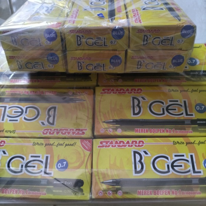 

Pulpen Standard B'Gel 0.7Mm Ballpoint Gel