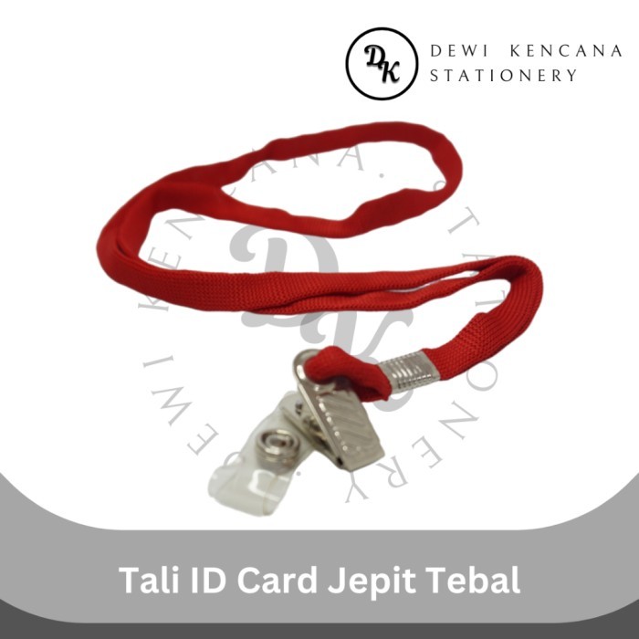 

Tali Id Card Jepit Tebal 1 Lusin / Lanyard Id Card