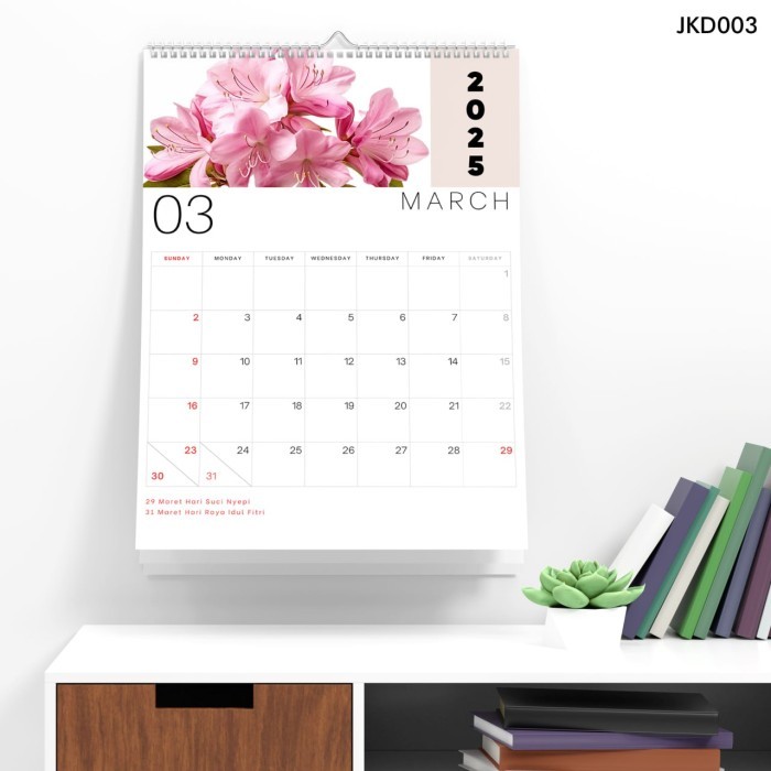 

Kalender Dinding 2025 Lengkap Aesthetic Gambar Bunga Cantik Cara Baru Mengatur Jadwal Harian Anda