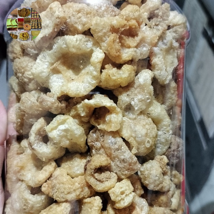 

KERUPUK KULIT BABI SPESIAL/BERLEMAK