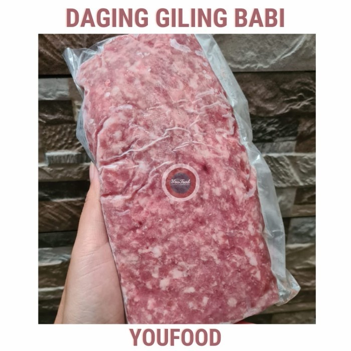 

PORK MINCED BALI / DAGING GILING BABI BALI 500GR
