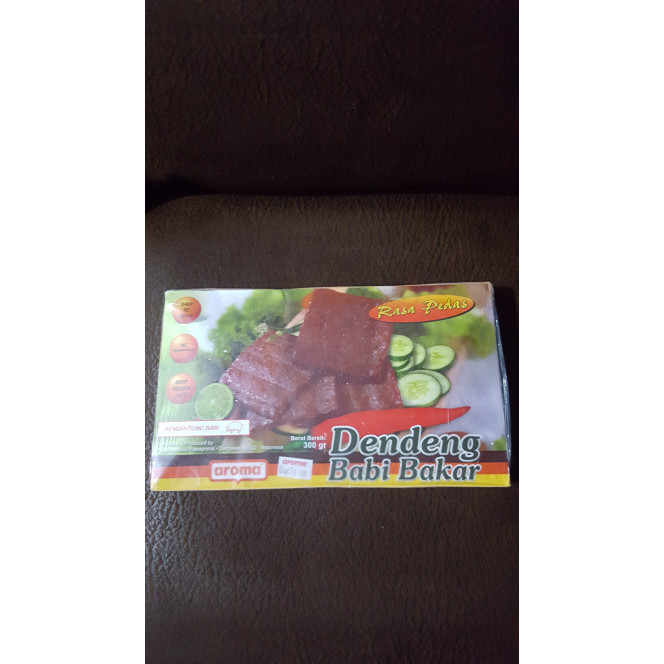 

DENDENG BABI BAKAR RASA PEDAS AROMA (300GRAM PERPAK)