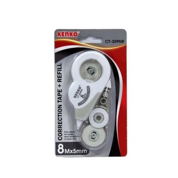 

[ LUSIN ] TipeX Correction Pen Tape Kertas - Kenko CT-309NR MURAH!