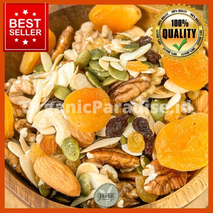 

TRAIL MIX NUTS / MIX NUTS POSITIVE VIBE 1 KG PREMIUM QUALITY FRESH