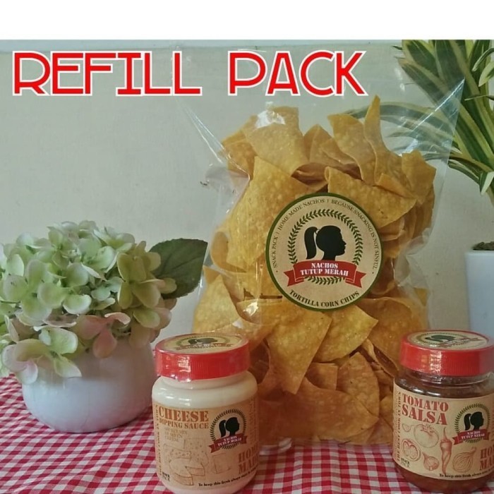 

NACHOS TUTUP MERAH REFILL PACK