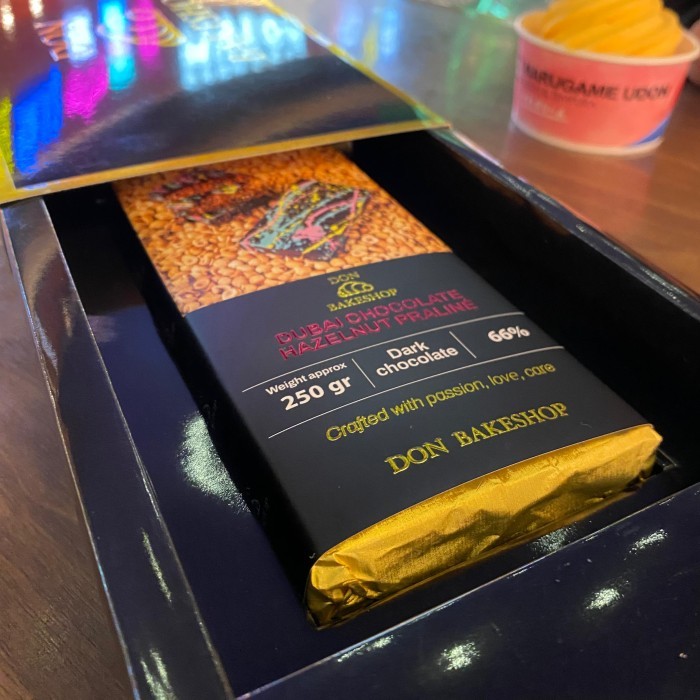 

READY! DUBAI CHOCOLATE HAZELNUT PRALINE BY DON BAKESHOP ORIGINAL