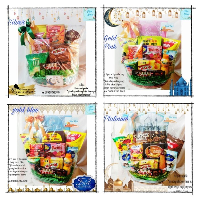 

READY PARCEL LEBARAN IDUL FITRI COOKIES SNACK SIRUP DAN SAJADAH