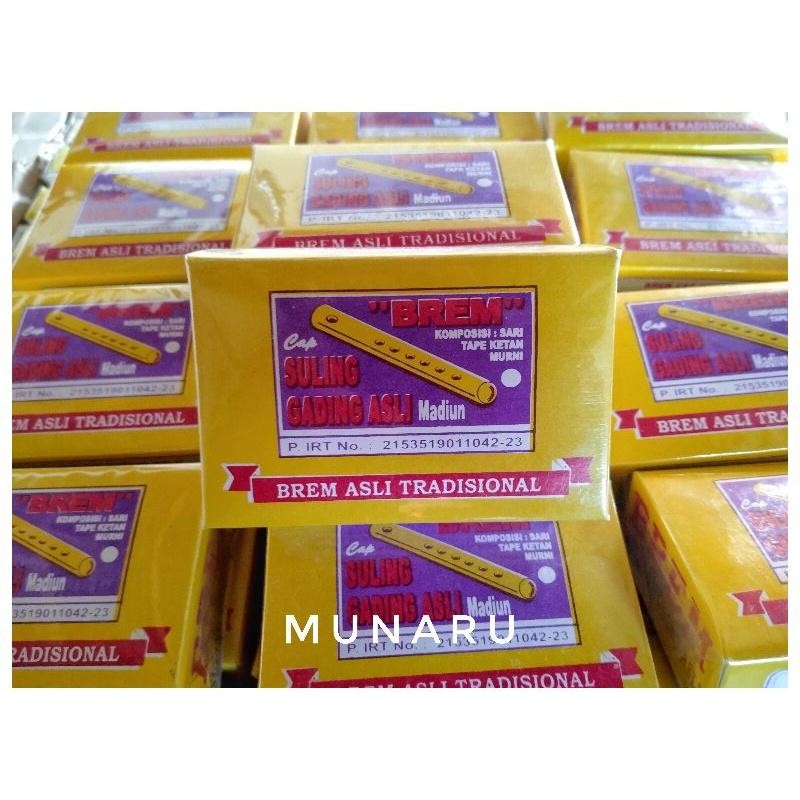 

Brem Madiun Suling Gading Asli Tradisional Berkualitas