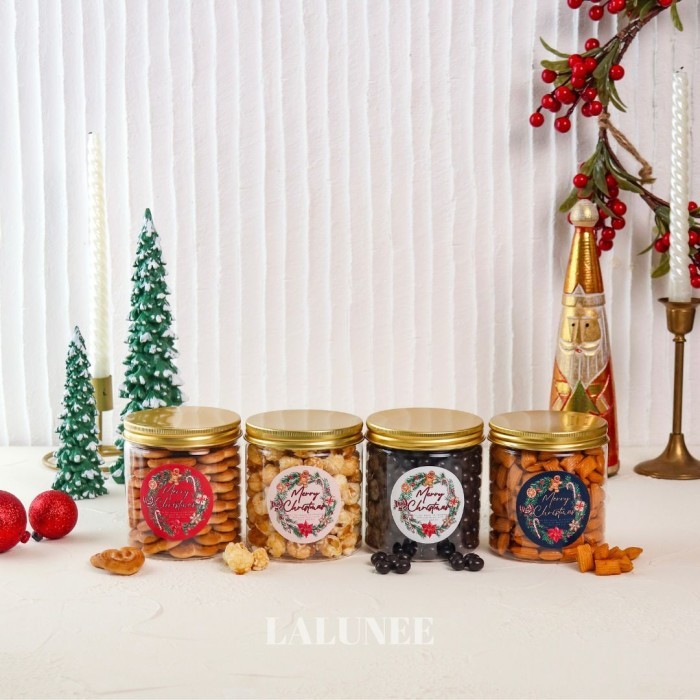 

HAMPERS NATAL ISI 2 JAR KUE KERING / CHRISTMAS HAMPERS SOUVENIR