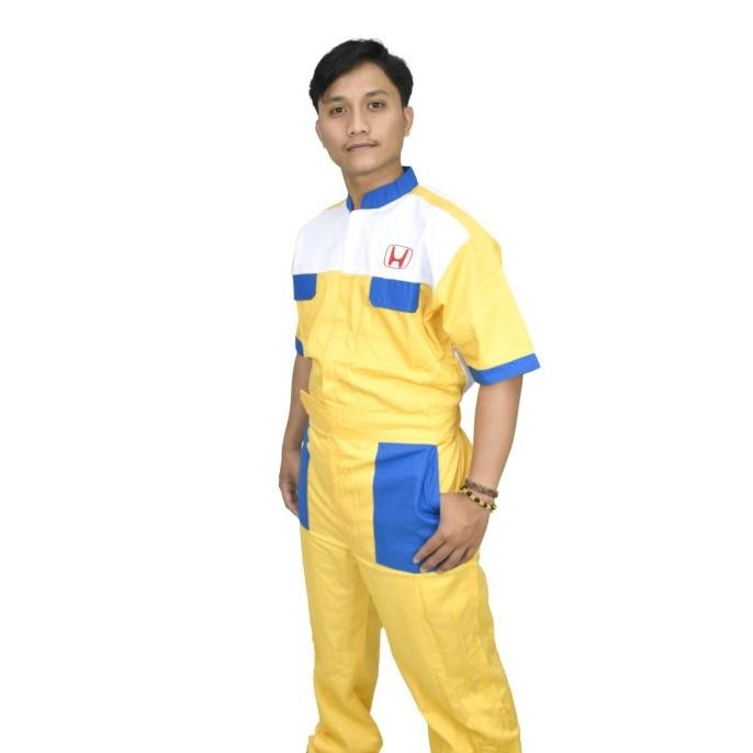 Wearpack / Baju Mekanik Bengkel Honda Mobil