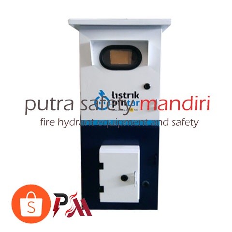 BOX PANEL APPL PLN PINTAR KWH METER BESAR DIMENSI 83 X 33 X 25 CM KOTAK INSTALASI LISTRIK PLAT MILD