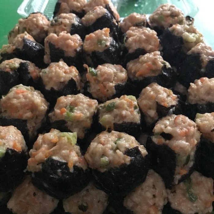 

Dimsum Nori Isi 50 Pcs + Saos