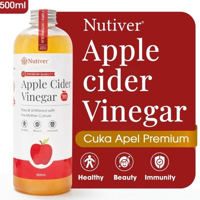 

Cuka Apel Organik With The Mother / Apple Cider Vinegar / Minuman Diet