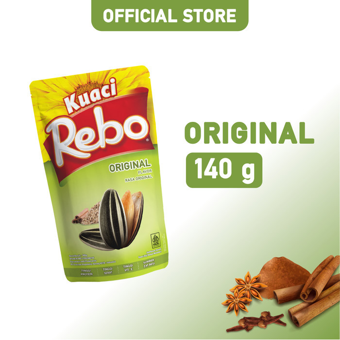 

SALE TERLARIS REBO KUACI RASA ORIGINAL 140 GRAM - 1 DUS (ISI 48 PCS) READYY