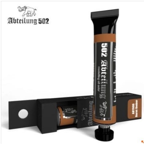 

SALE BURNT UMBER ABT006 - oil color paint Abteilung 502 - model kit paint