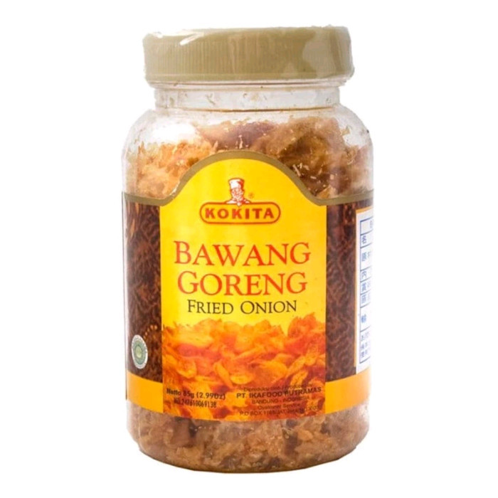 

SALE TERLARIS KOKITA BAWANG GORENG 85GR PREMIUM FRIED ONION AROMA WANGI DAN GURIH READYY