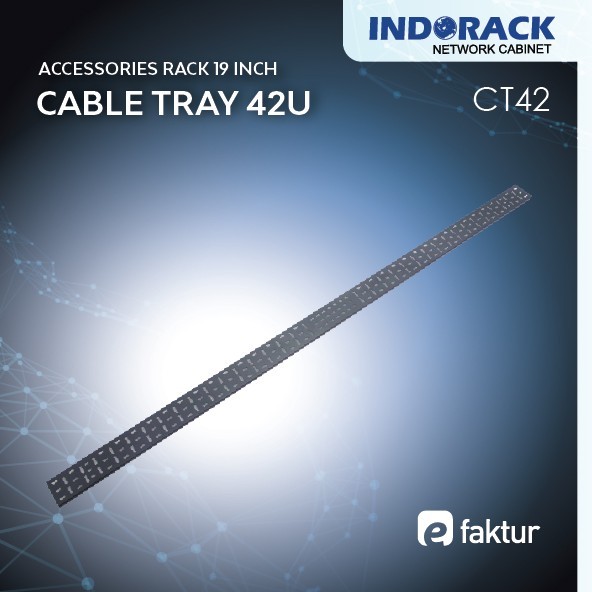 Ct42 - Cable Tray 42U - Indorack