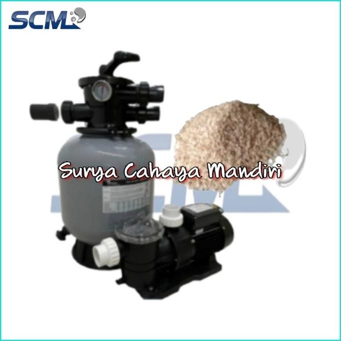 Pompa Air Kolam Renang 1Hp+Sand Filter Paket Kolam Renang