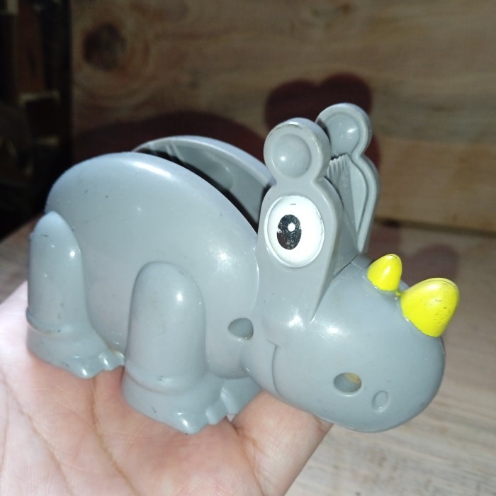 (TKD) hokben toys animal series rhino