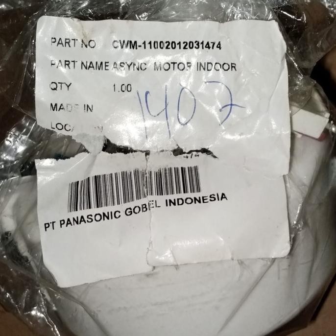 Motor Fan Indoor AC Panasonic ZV5UKP