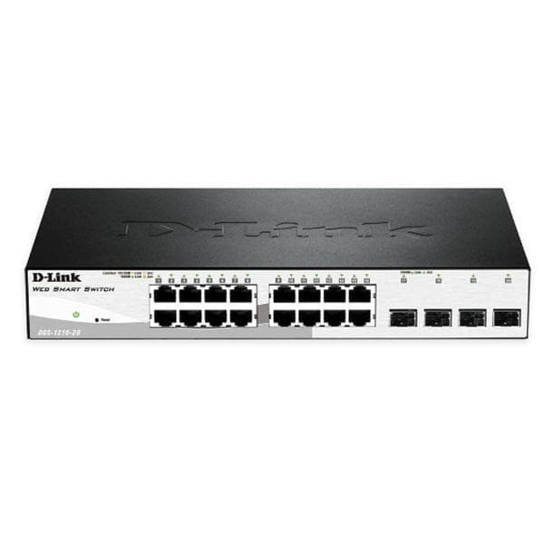 Dgs-1210-20 20-Port Layer 2 Smart Managed Gigabit Switch Dlink