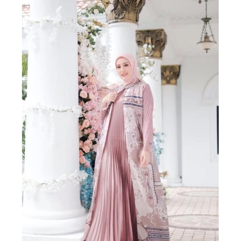 Gamis vanilla hijab ori