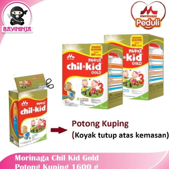 

Morinaga Chil Kid Gold Susu Pertumbuhan Anak 1600 G