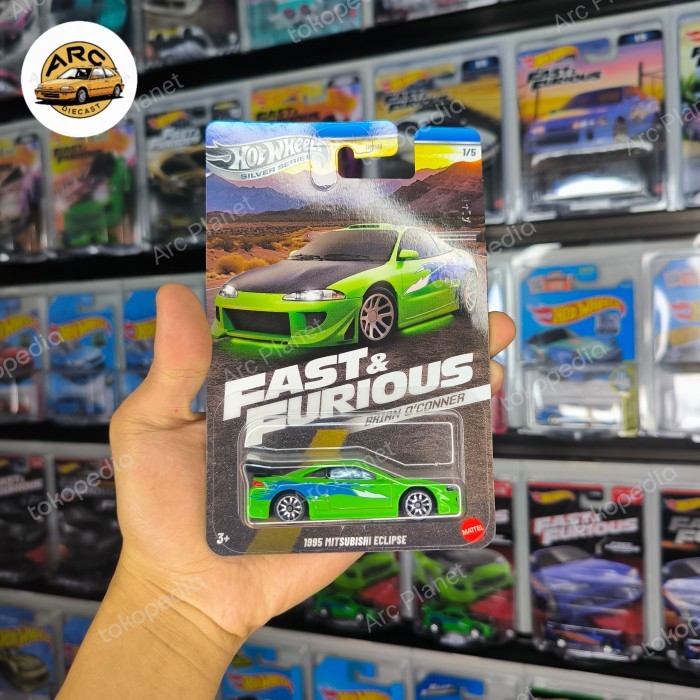 Hot Wheels Fast and Furious 2025 - 1995 Mitsubishi Eclipse (FREE PROTECTOR)