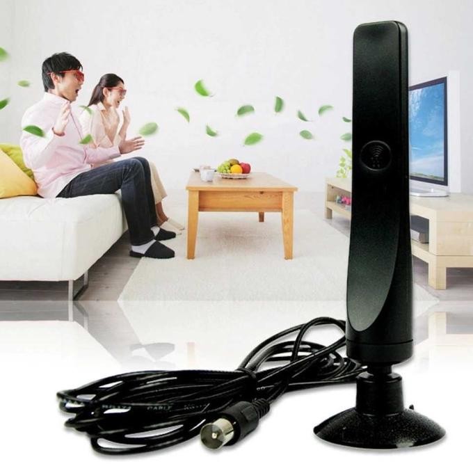 ANTENA TV DIGITAL INDOOR SET TOP BOX DVB-T2 HIGH GAIN 12DBI TERBAIK