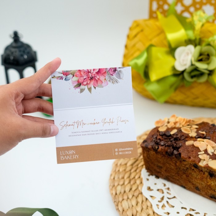 

RAMADHAN HAMPER - AMEENA LUXON BAKERY