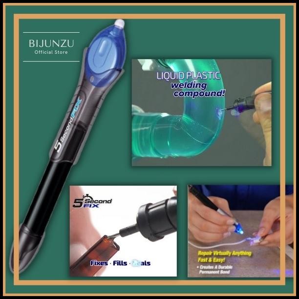 Lem Super Las Solder Plastik Kayu Metal Kaca 5 Second Magic Glue