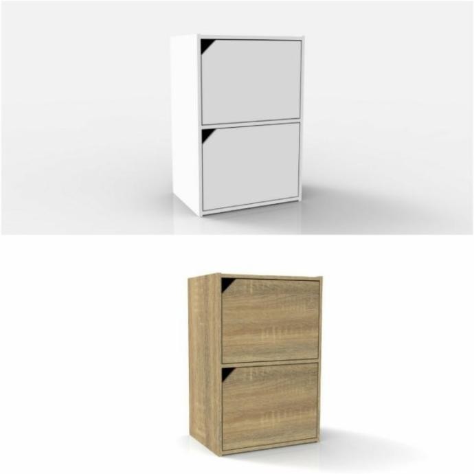 Nakas kamar tidur / lemari susun 2 / lemari kecil