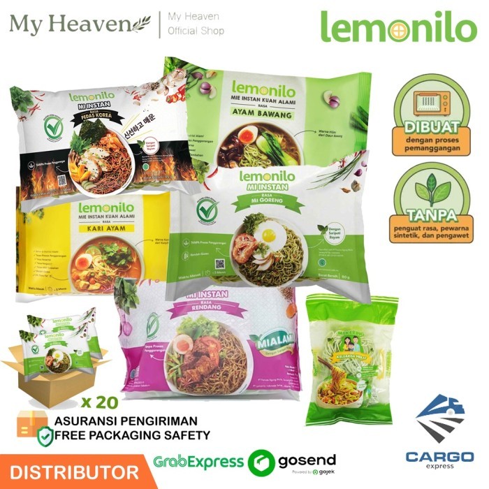 

Lemonilo Mie Instan - DUS/KARTONAN - All Varian