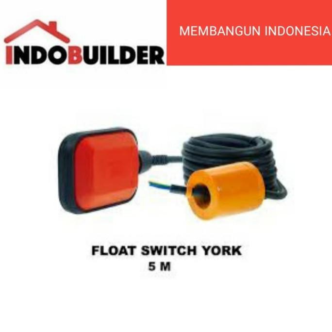 YORK FLOAT SWITCH 5 METER / OTOMATIS POMPA CELUP SUBMERSIBLE PUMP PROMO
